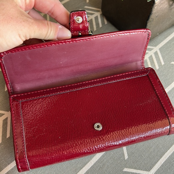 Coach Red Wallet - Picture 11 of 16